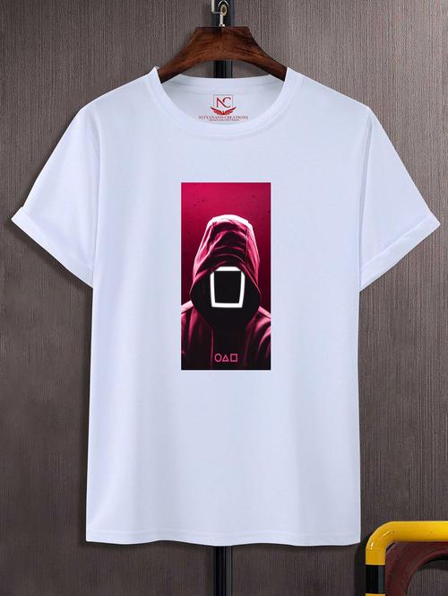 unisex graphic printed round neck tshirt - 20774284 - Standard Image - 0