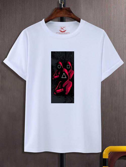 unisex graphic printed round neck tshirt - 20774303 - Standard Image - 0