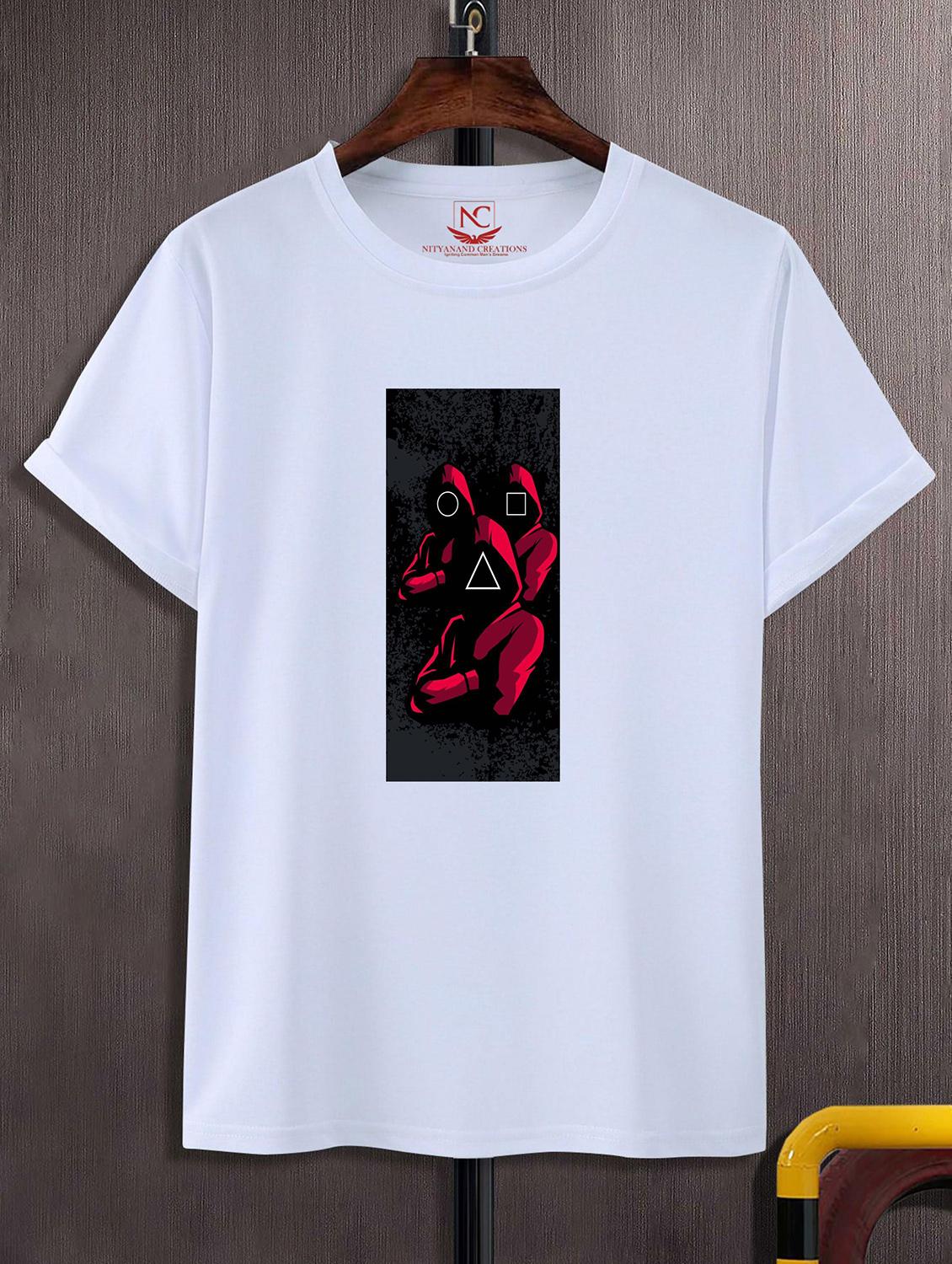 unisex graphic printed round neck tshirt - 20774303 - Zoom Image - 0