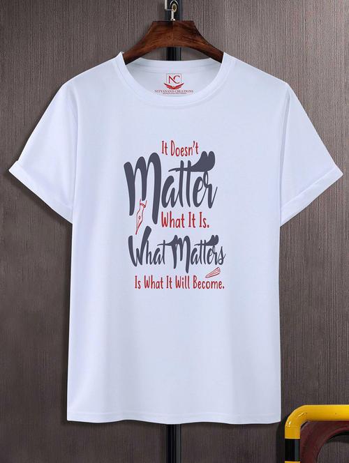 unisex graphic printed round neck tshirt - 20774373 - Standard Image - 0