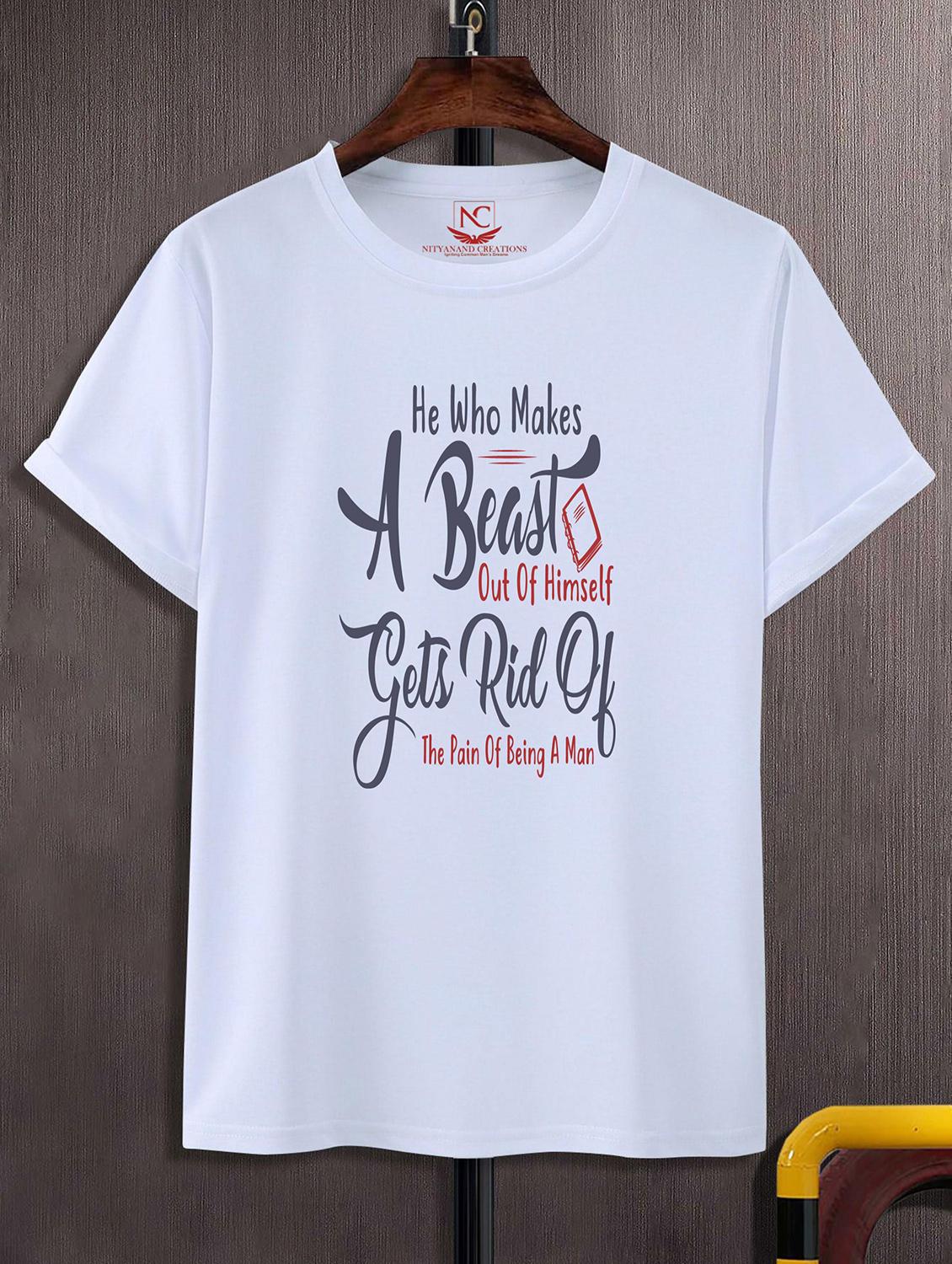 unisex graphic printed round neck tshirt - 20774374 - Zoom Image - 0