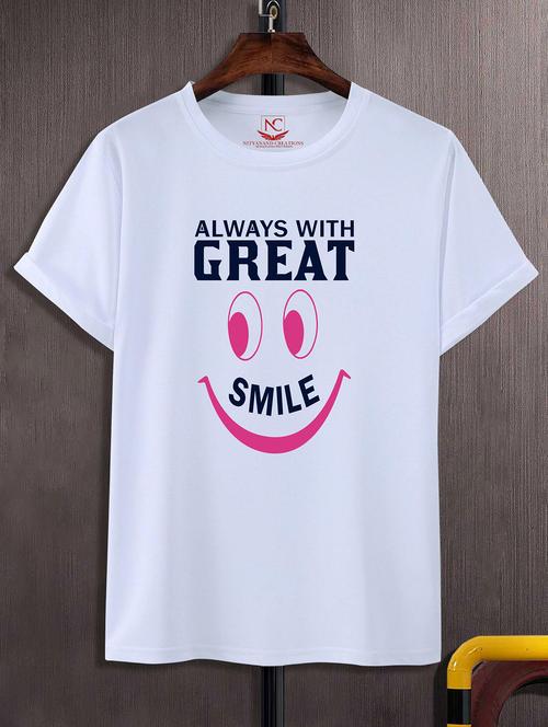 unisex graphic printed round neck tshirt - 20774384 -  Standard Image - 0