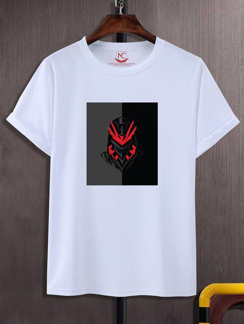 unisex graphic printed round neck tshirt - 20774445 - Standard Image - 0