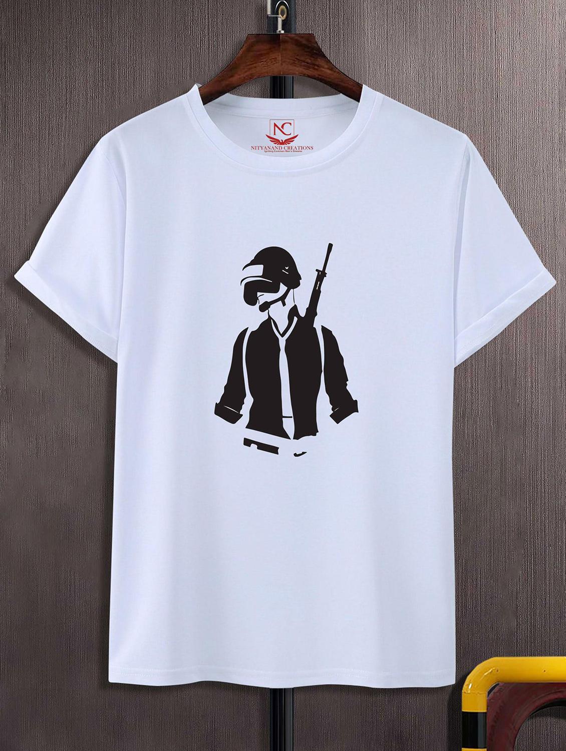 unisex graphic printed round neck tshirt - 20774450 -  Zoom Image - 0