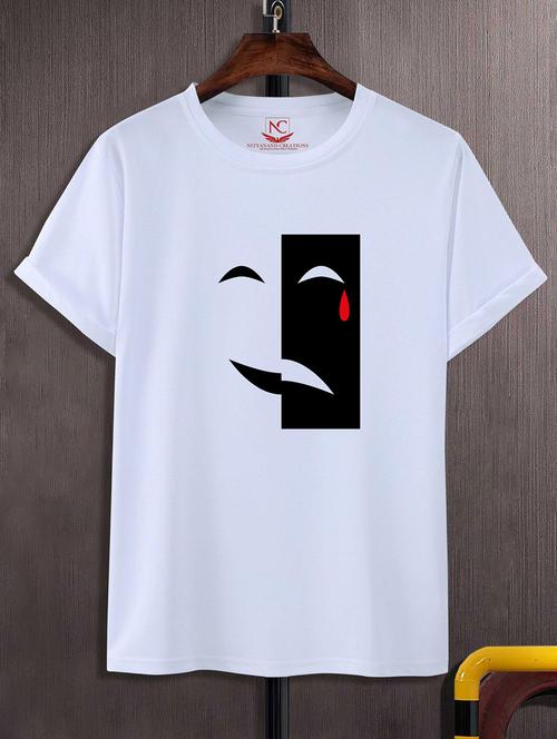 unisex graphic printed round neck tshirt - 20774451 -  Standard Image - 0