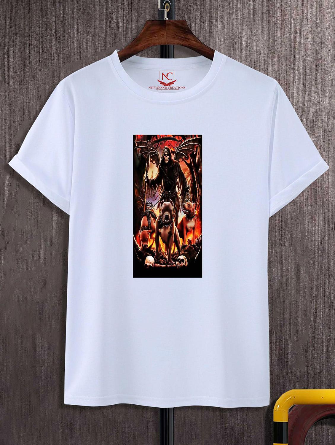 unisex graphic printed round neck tshirt - 20774475 - Zoom Image - 0