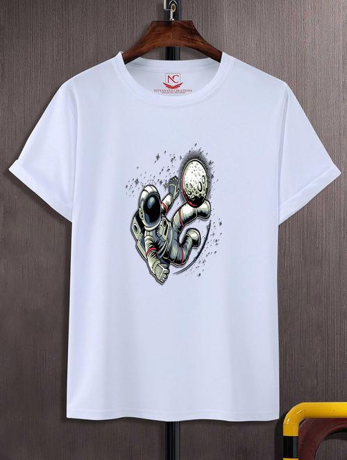 unisex graphic printed round neck tshirt - 20774477 -  Standard Image - 0