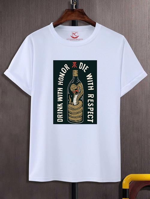 unisex graphic printed round neck tshirt - 20774481 -  Standard Image - 0