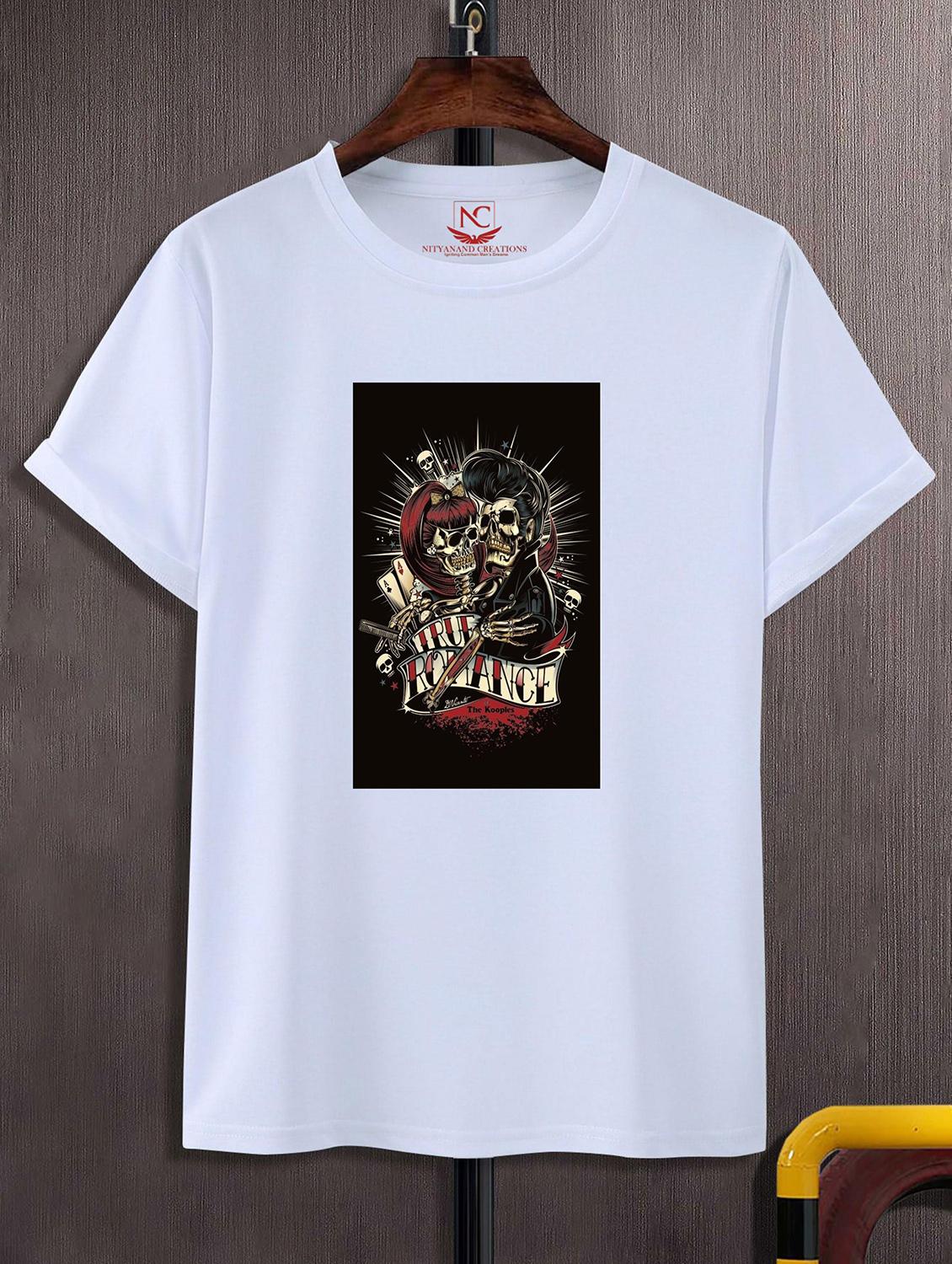 unisex graphic printed round neck tshirt - 20774483 - Zoom Image - 0