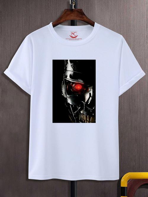 unisex graphic printed round neck tshirt - 20774488 - Standard Image - 0