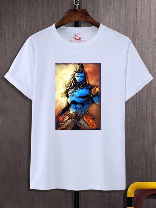 unisex graphic printed round neck tshirt - 20774499 - Standard Image - 0