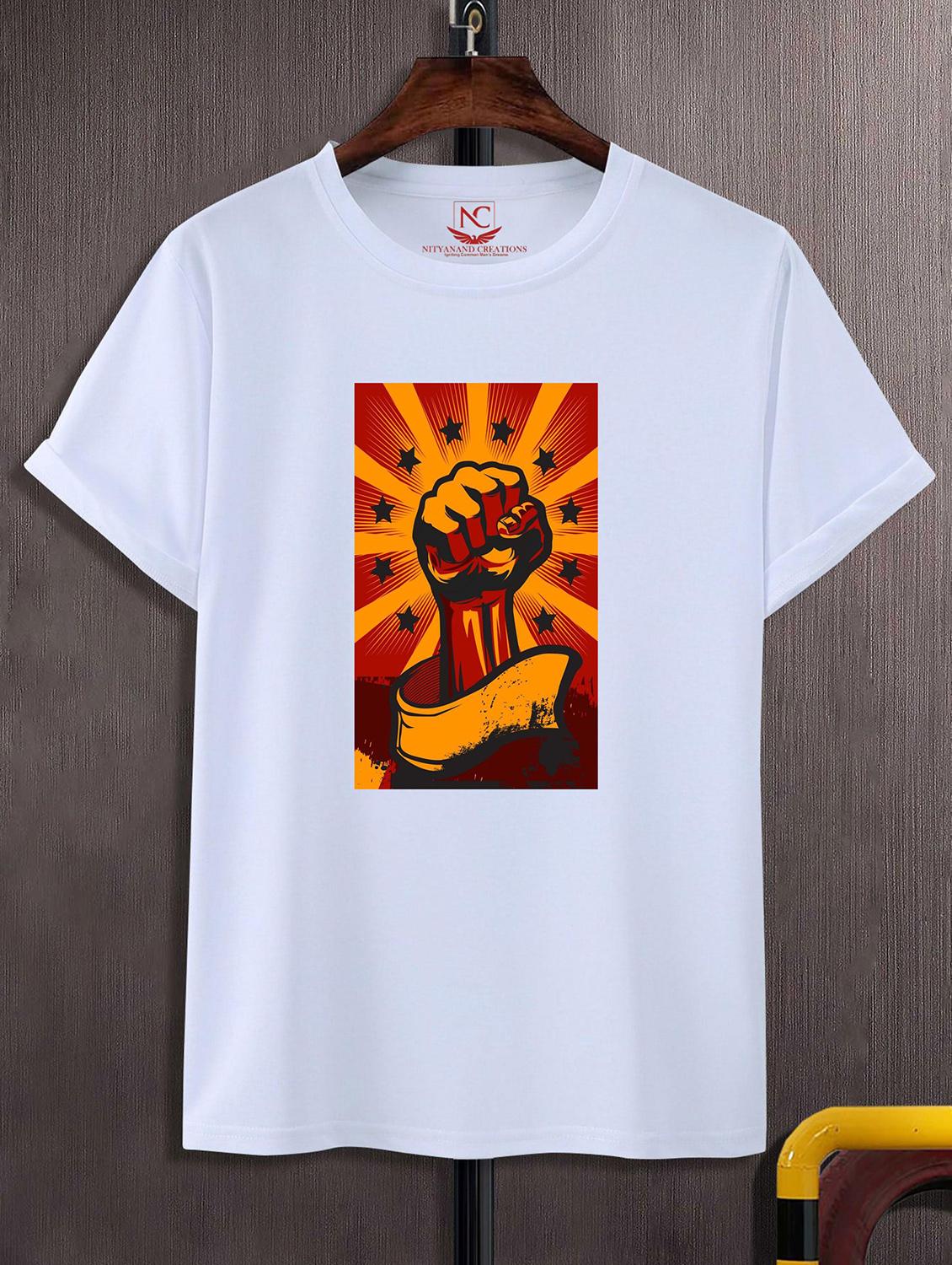 unisex graphic printed round neck tshirt - 20774501 -  Zoom Image - 0