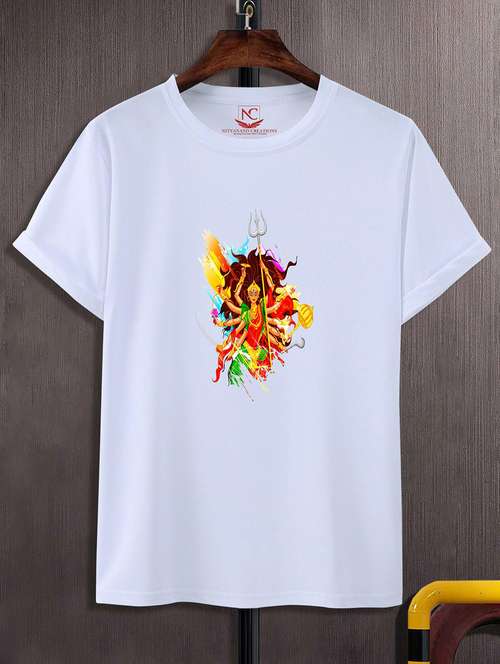 unisex graphic printed round neck tshirt - 20774503 -  Standard Image - 0