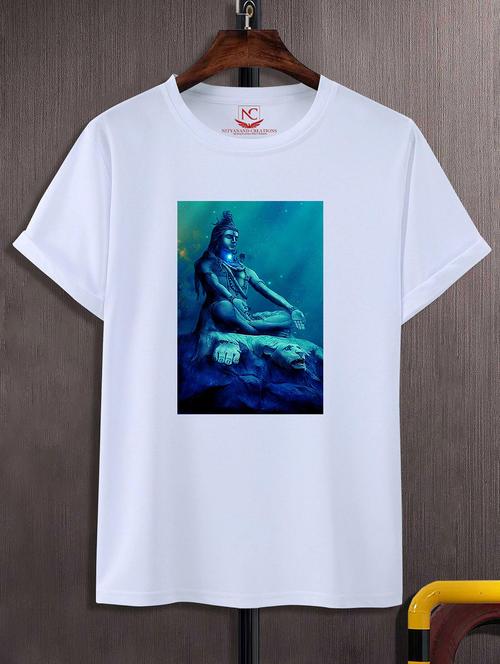 unisex graphic printed round neck tshirt - 20774509 -  Standard Image - 0