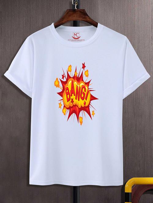 unisex graphic printed round neck tshirt - 20774514 -  Standard Image - 0