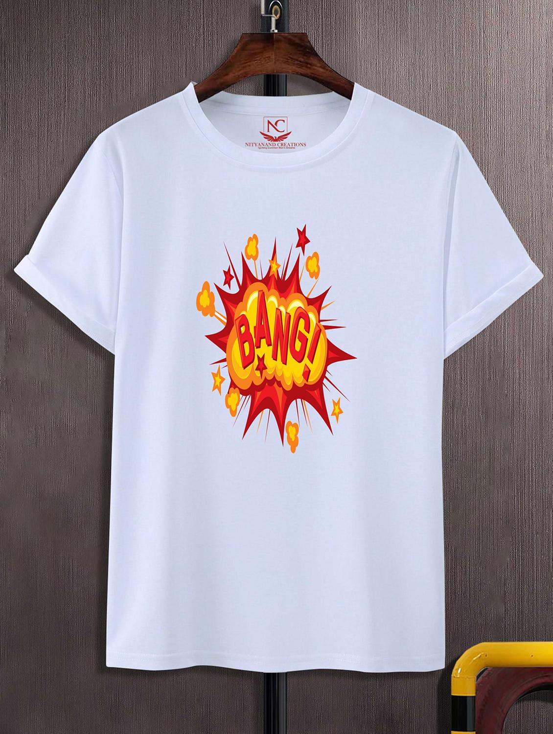 unisex graphic printed round neck tshirt - 20774514 -  Zoom Image - 0