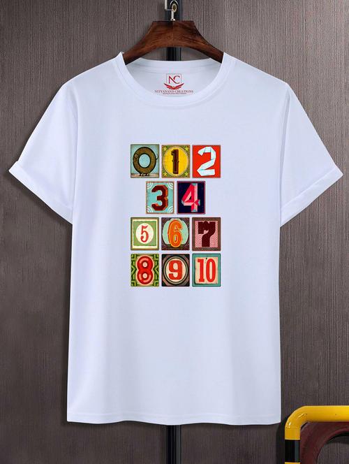 unisex graphic printed round neck tshirt - 20774579 -  Standard Image - 0