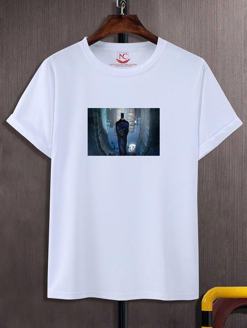 unisex graphic printed round neck tshirt - 20774585 -  Standard Image - 0