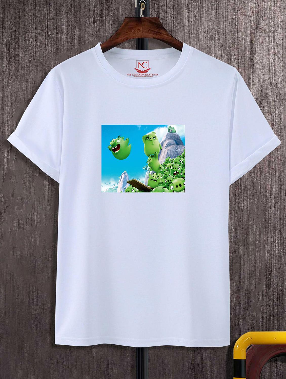 unisex graphic printed round neck tshirt - 20774589 - Zoom Image - 0