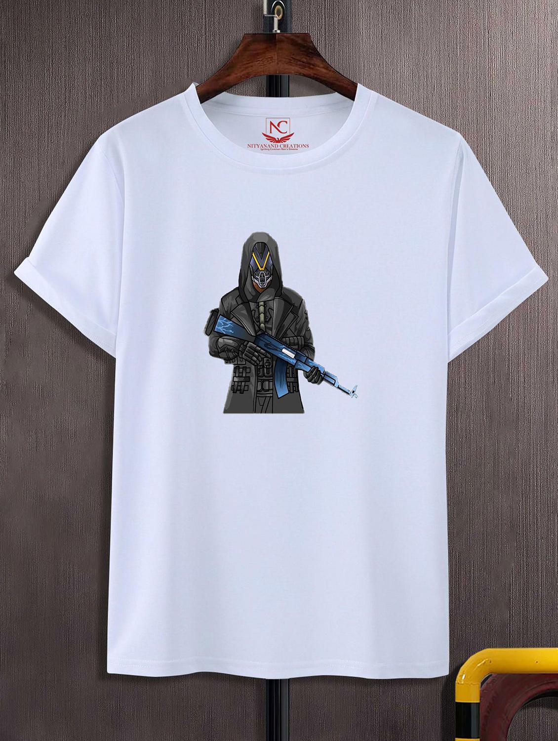 unisex graphic printed round neck tshirt - 20774594 - Zoom Image - 0