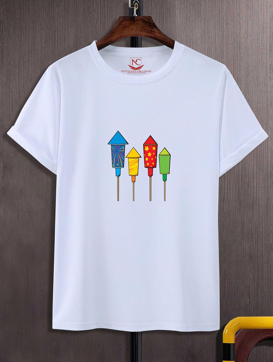 unisex graphic printed round neck tshirt - 20774599 - Zoom Image - 0