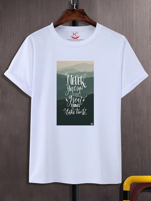 unisex graphic printed round neck tshirt - 20774602 -  Standard Image - 0