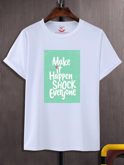 unisex graphic printed round neck tshirt - 20774606 - Standard Image - 0