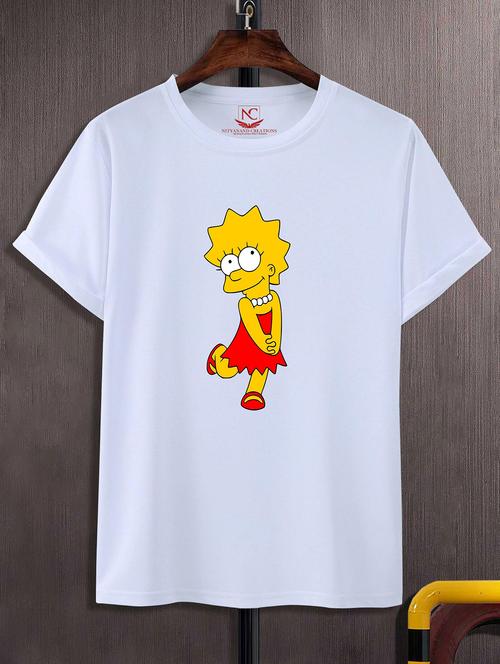 unisex graphic printed round neck tshirt - 20774609 - Standard Image - 0