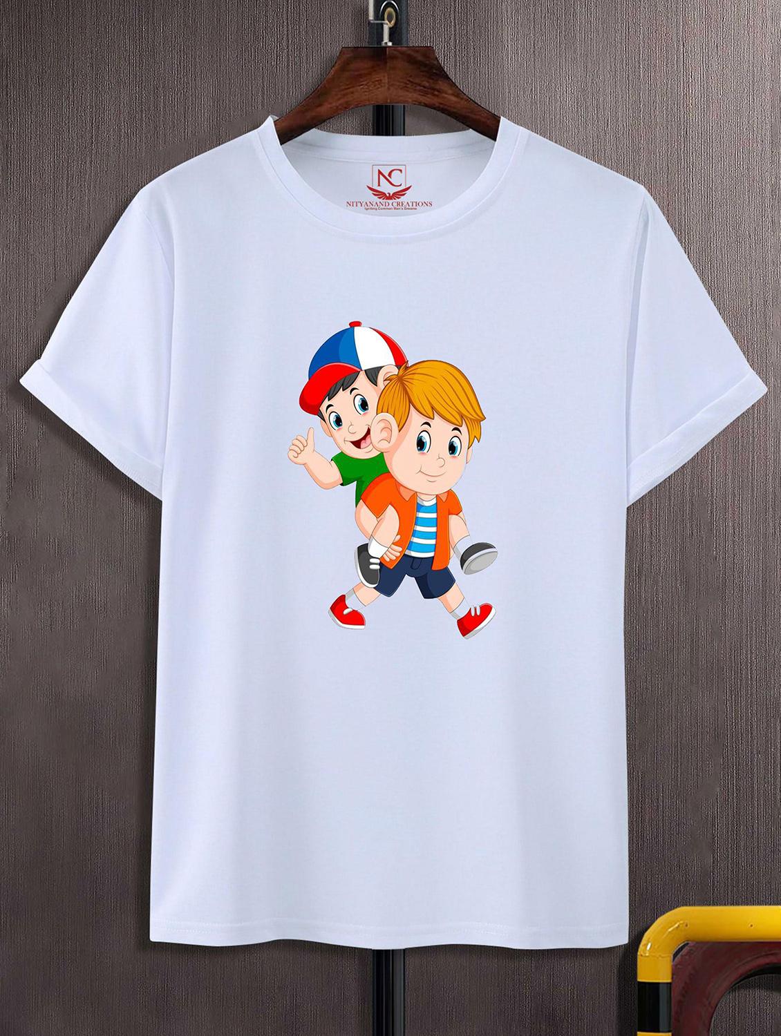 unisex graphic printed round neck tshirt - 20774614 -  Zoom Image - 0