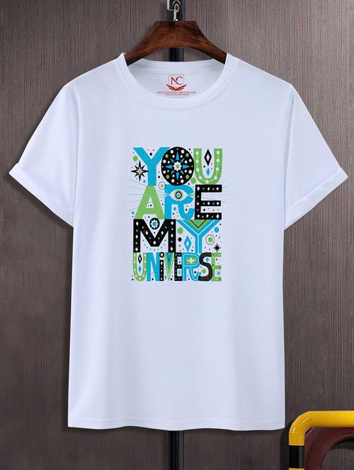 unisex graphic printed round neck tshirt - 20774625 -  Standard Image - 0