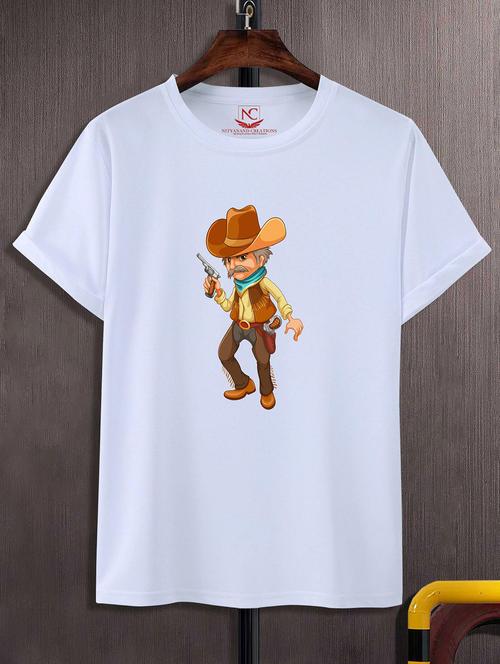 unisex graphic printed round neck tshirt - 20774627 -  Standard Image - 0