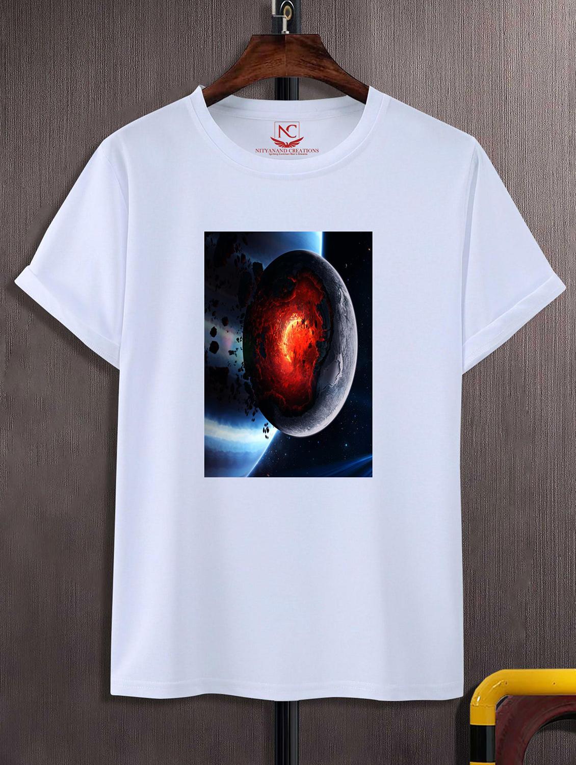 unisex graphic printed round neck tshirt - 20774651 - Zoom Image - 0