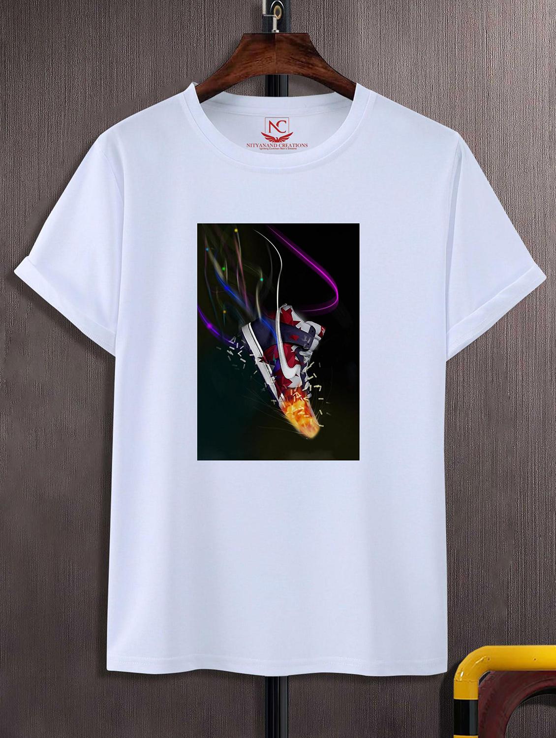 unisex graphic printed round neck tshirt - 20774689 - Zoom Image - 0