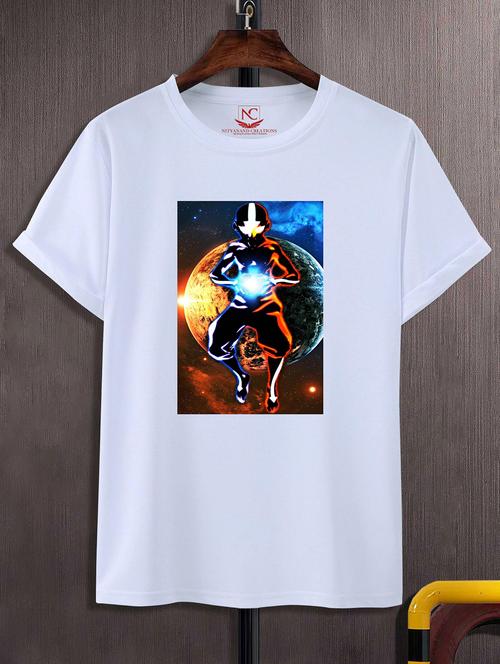 unisex graphic printed round neck tshirt - 20774699 -  Standard Image - 0