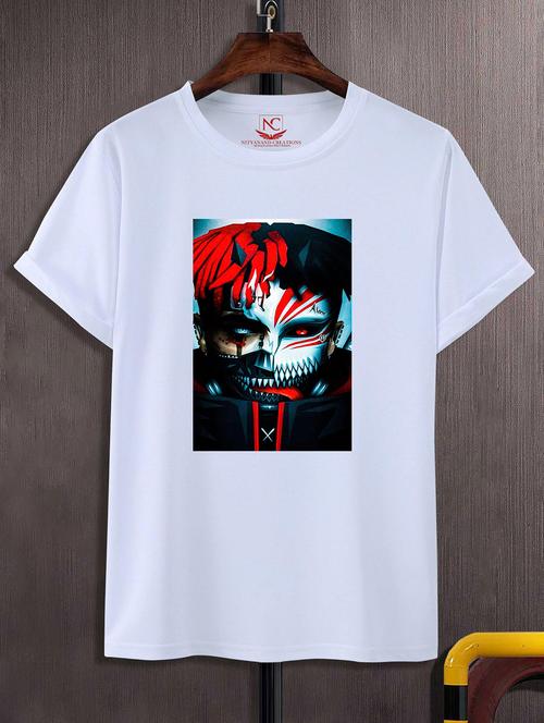 unisex graphic printed round neck tshirt - 20774708 -  Standard Image - 0