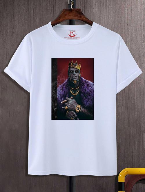 unisex graphic printed round neck tshirt - 20774712 -  Standard Image - 0