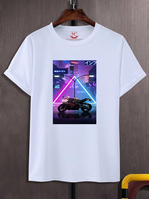 unisex graphic printed round neck tshirt - 20774715 -  Standard Image - 0