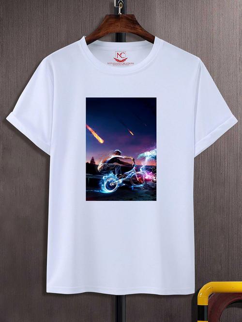 unisex graphic printed round neck tshirt - 20774718 -  Standard Image - 0