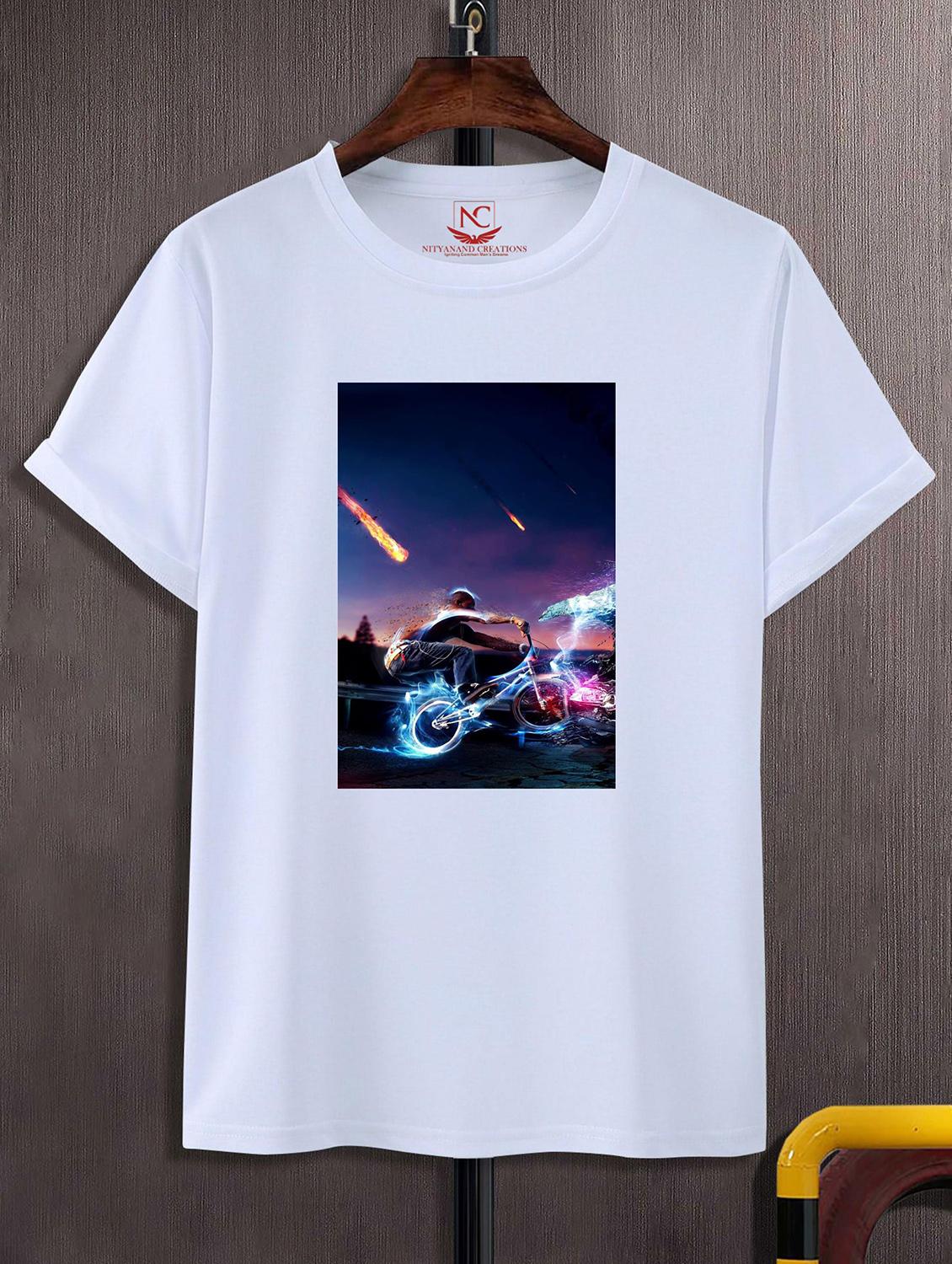 unisex graphic printed round neck tshirt - 20774718 -  Zoom Image - 0