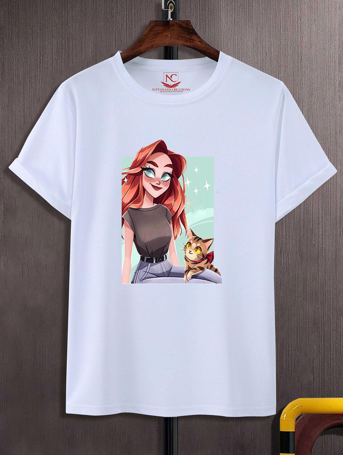 unisex graphic printed round neck tshirt - 20774744 -  Zoom Image - 0