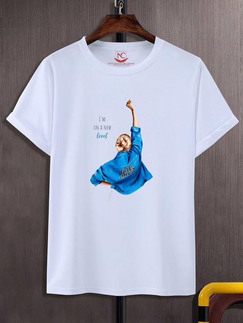 unisex graphic printed round neck tshirt - 20774746 -  Standard Image - 0