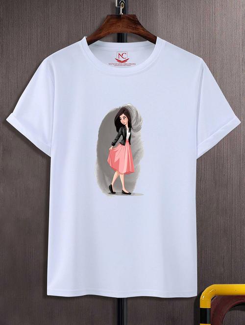 unisex graphic printed round neck tshirt - 20774747 - Standard Image - 0