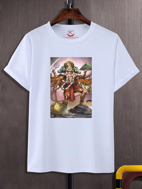 unisex graphic printed round neck tshirt - 20774748 - Standard Image - 0