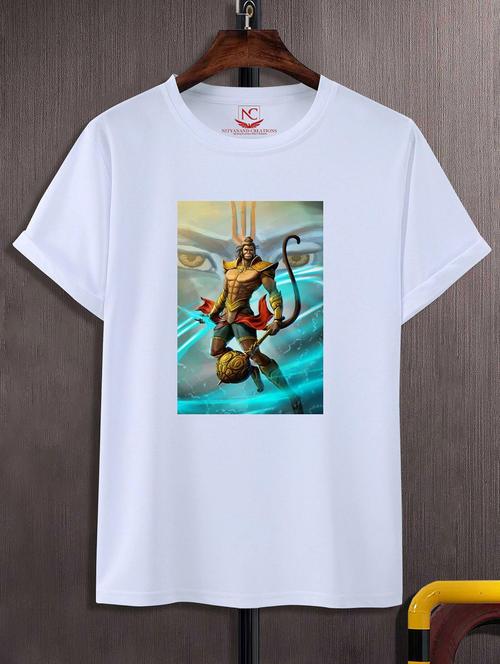 unisex graphic printed round neck tshirt - 20774750 - Standard Image - 0