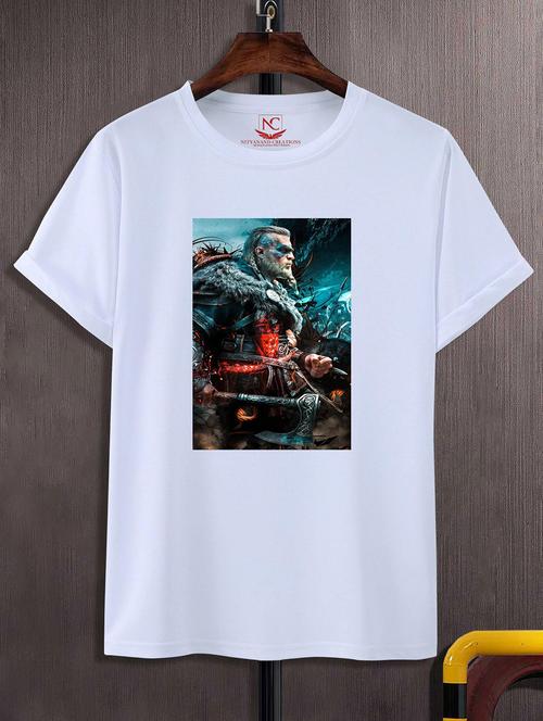 unisex graphic printed round neck tshirt - 20774758 - Standard Image - 0