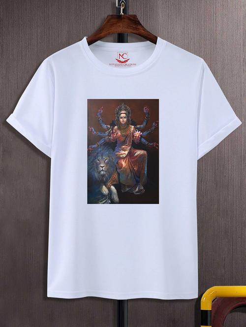 unisex graphic printed round neck tshirt - 20774761 - Standard Image - 0