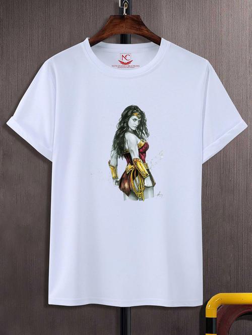 unisex graphic printed round neck tshirt - 20774763 - Standard Image - 0