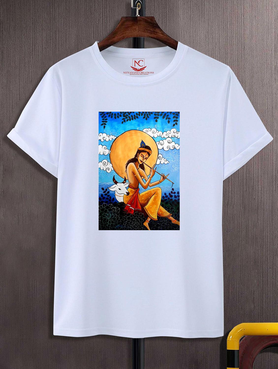 unisex graphic printed round neck tshirt - 20774780 - Zoom Image - 0