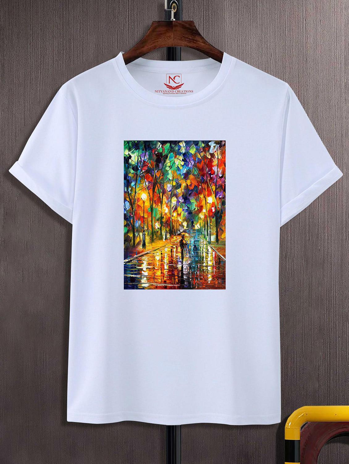 unisex graphic printed round neck tshirt - 20774785 - Zoom Image - 0