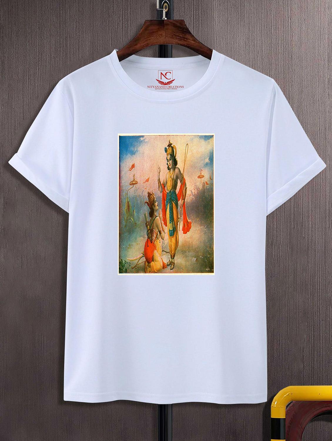 unisex graphic printed round neck tshirt - 20774787 - Zoom Image - 0